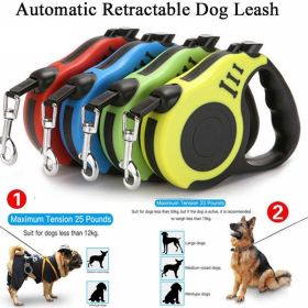 Automatic Retractable Dog Leash Pet Collar Automatic Walking Lead FreeLeash (Length: 3m, Color: Blue)